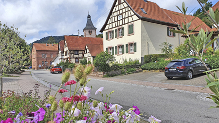 Hauseigener Parkplatz